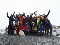 Group Photo at Everest base camp